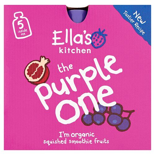Ella's Kitchen Smoothie Fruit - Purple One (5 x 90g) MP