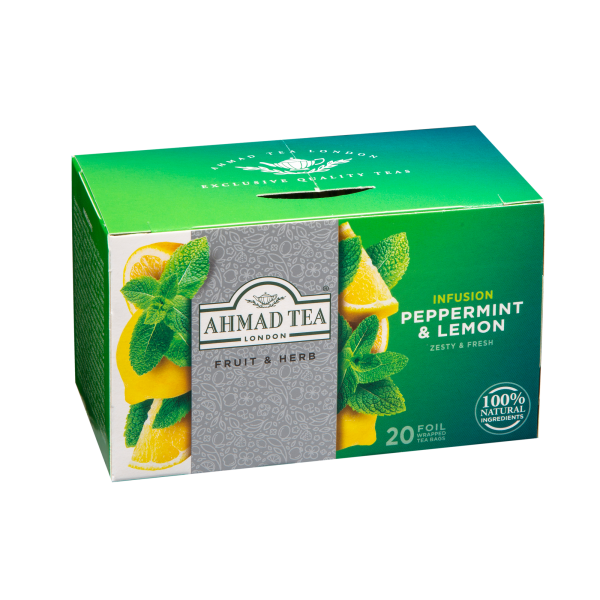 Ahmad Tea Peppermint & Lemon 20x1.5g