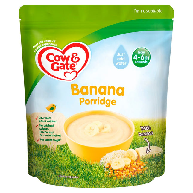 Cow & Gate Banana Porridge STAGE 1 PACKET