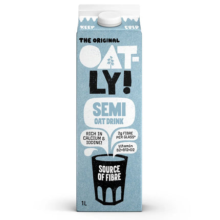 Oatly Oat Drink Semi Chilled 1L