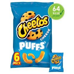 Cheetos Cheese Puffs Multipack 6x13g