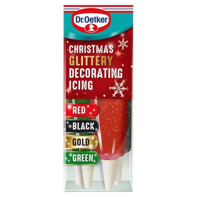 Dr. Oetker Glittery Xmas Decorating Icing 76g