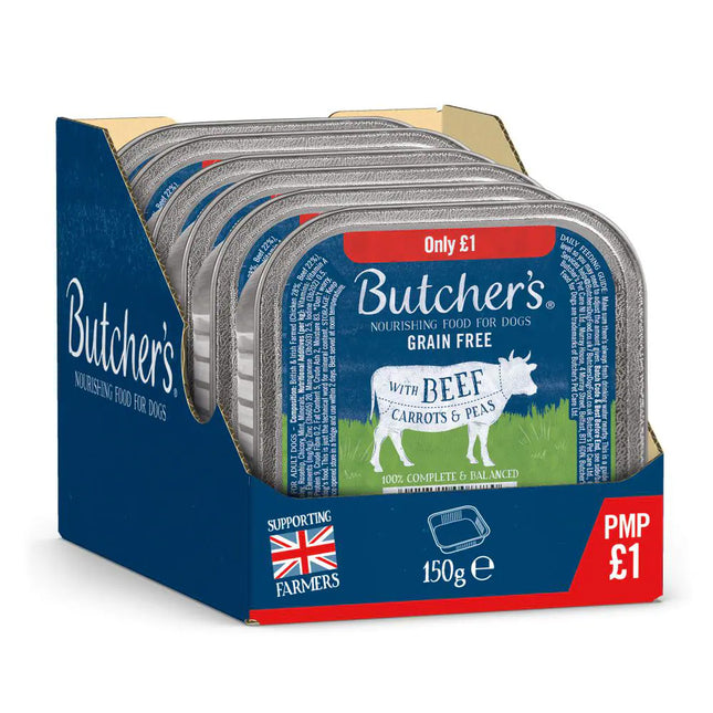Butcher's Beef & Veg Foiltray PM £1.00 150g