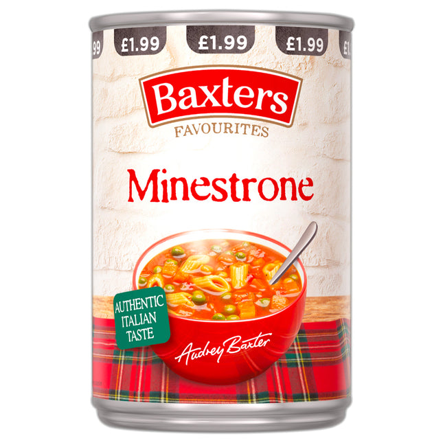 Baxters Minestrone PMP £1.99 400g