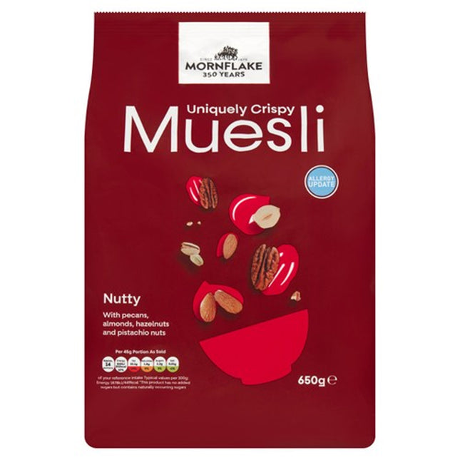 Mornflake Extra Crispy Nutty Muesli   650g
