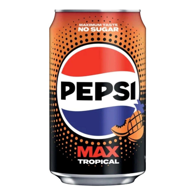 Pepsi Max Tropical Can 330ML