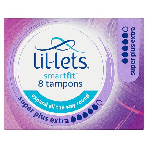 Lil-Lets Smartfit Non Applicator Super Plus Extra 8s