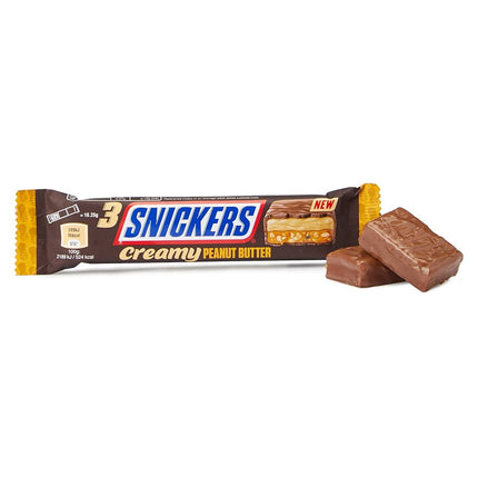Snickers Creamy Peanut Nut Butter Chocolate Trio Bar 54.75g