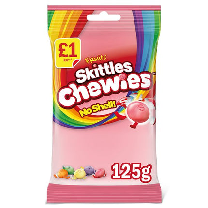 Skittles Chewies Fruits Sweets Treat Bag £1.00 PMP 125g