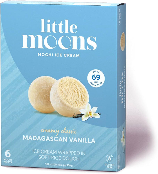 Little Moons Vanilla Mochi Ice Cream 6ct