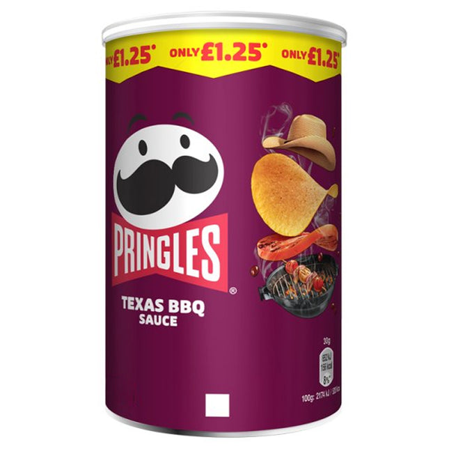 Pringles Minis Texas BBQ 60g PMP 1.25