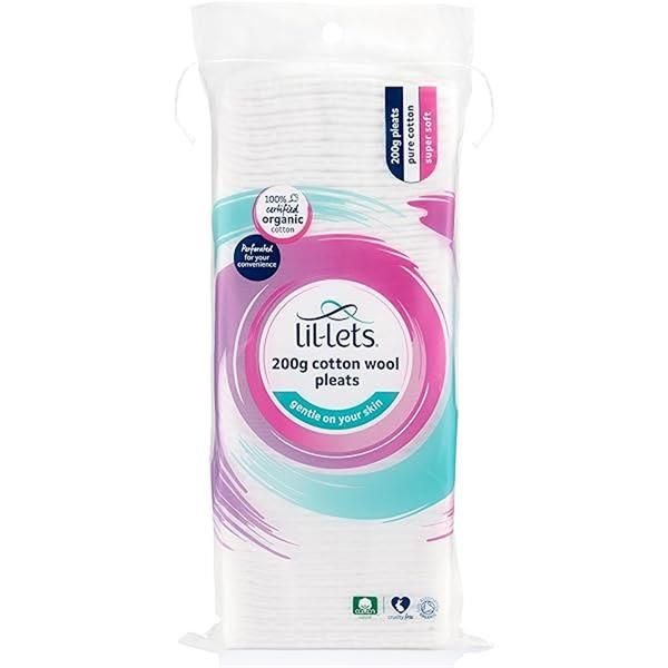 Lil-lets Cotton Pleats 200pk