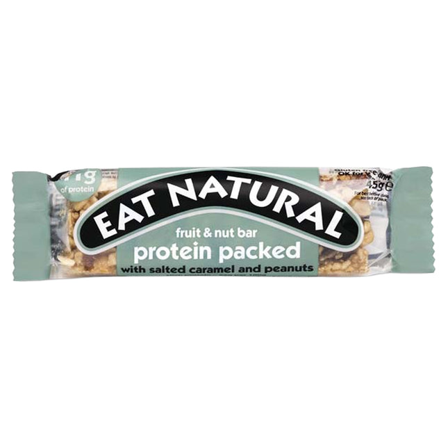 Eat Natural ENERGY PROTEIN SALTED CARAMEL T1X12 40g