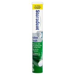 Steradent Active Fresh Denture Cleaner Menthol Tablets 30s
