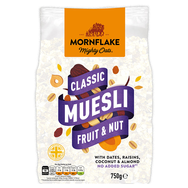 Mornflake Classic Muesli - Fruit & Nut 750g