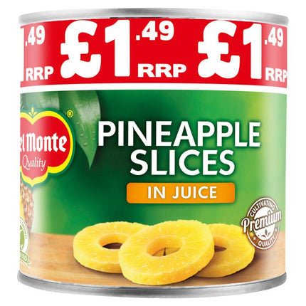 Del Monte Pineapple Slices in Juice PMP 435g