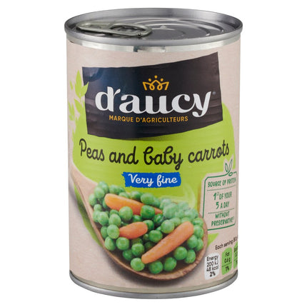 D'Aucy Peas & Carrots 400G