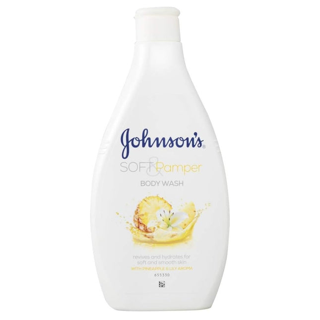 Johnsons Bodywash Soft Pamper 400ml