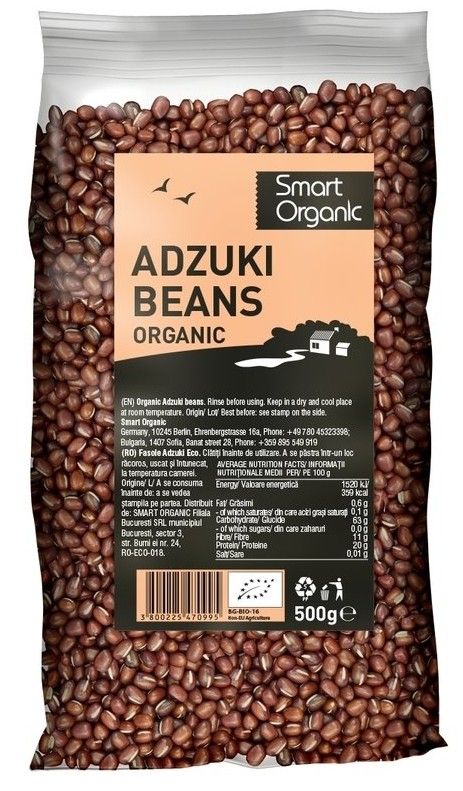 Smart Organic Adzuki Beans 500G
