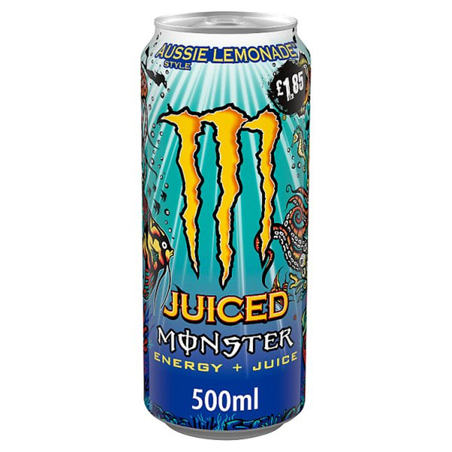 Monster Energy Drink Aussie Lemonade PMP £1.85 500ml