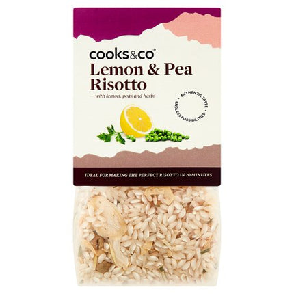 Cooks&Co Lemon & Pea Risotto 190g