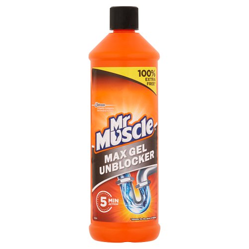 Mr Muscle Kitchen Drain Gel+100% Extra 1000ml