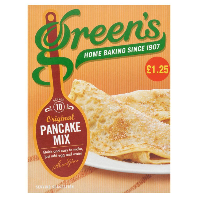 Greens Pancake Mix Pm£1.25 232G