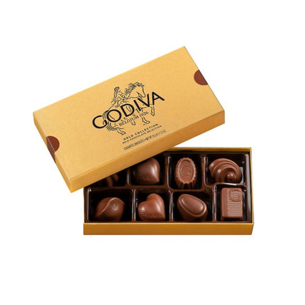 Godiva Gold Collection Giftbox All Milk 8PCS EDM 93g