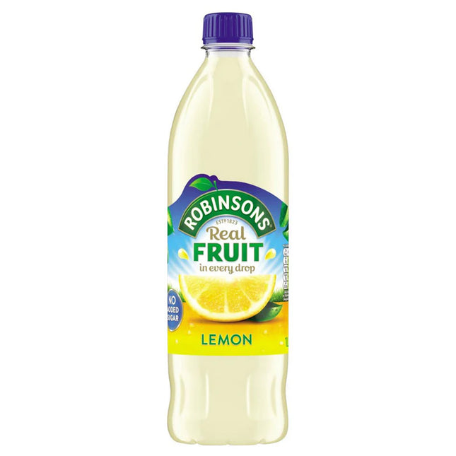 Robinsons Fruit Squash Lemon No Added Sugar PET 1L