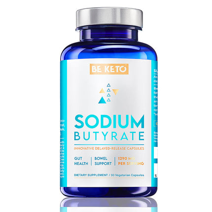 BeKeto Sodium Butyrate 90 Capsules