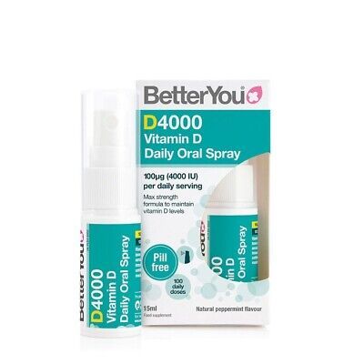 Better You Dlux4000 Vitamin D Oral Spray 15ml