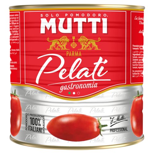 Mutti Peeled Tomatoes Gastronomia 2.5kg