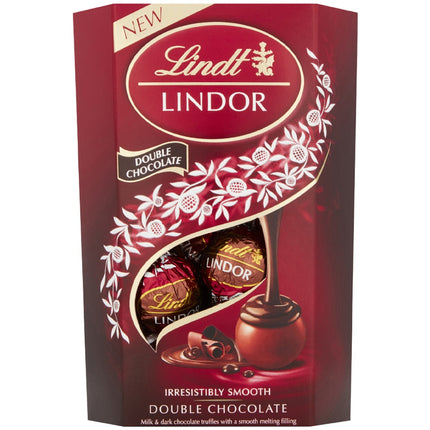 Lindt Lindor Double Chocolate Cornet 200G