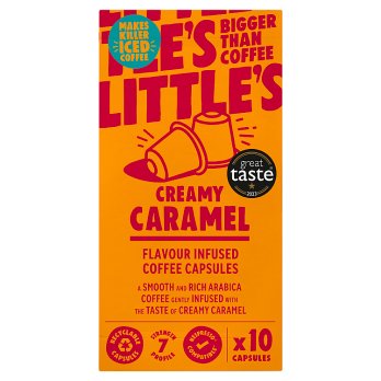 Little's Creamy Caramel Nespresso Compatible Capsules 10x5.2g