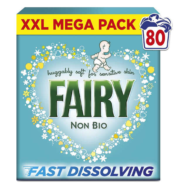Fairy Non Bio Powder 80w For Sensitive Skin