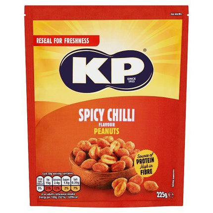 KP Spicy Chilli Peanuts 225g