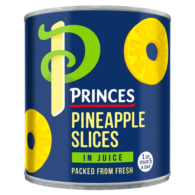 Princes Pineapple Slices In Juice 432G