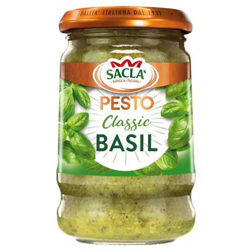 Sacla Pesto No.1 Classic Basil 190g
