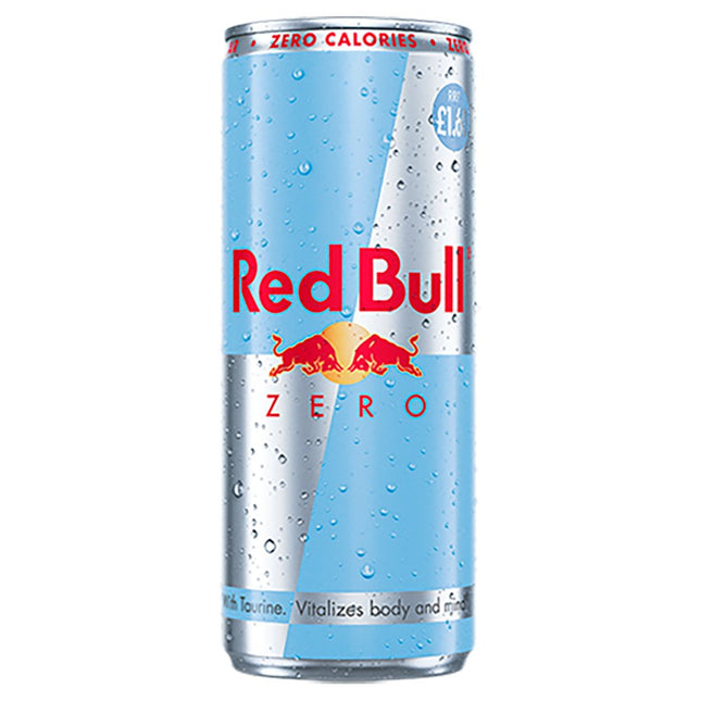 Red Bull Zero PMP £1.60 250ml