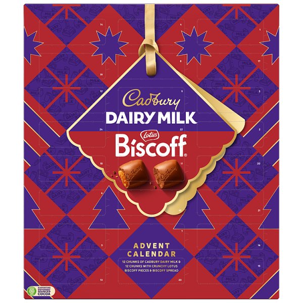 Cadbury Dairy Milk Biscoff Advent Calendar 236G