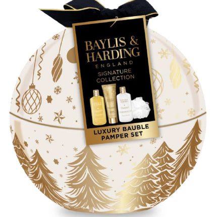 Sweet Mandarin & Grapefruit Luxury Bauble Tin Gift Set 450g