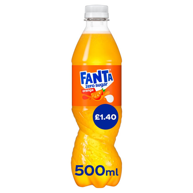 Fanta Orange ZERO PMP £1.40 500ml