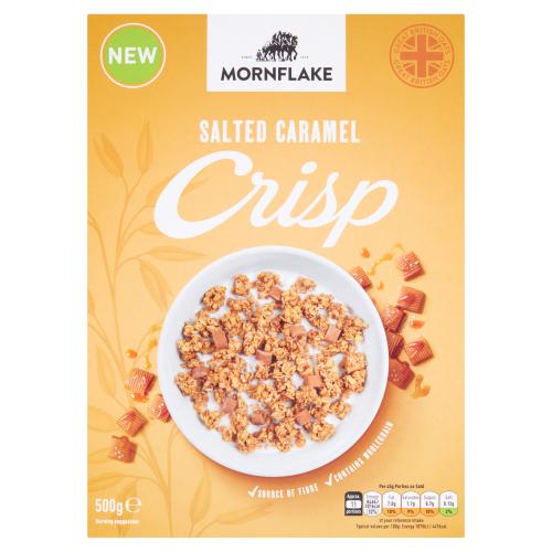 Mornflake Salted Caramel Crisp  500g