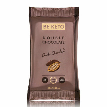 BeKeto Keto Bars Double Chocolate 40g