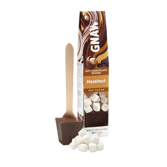 Gnaw Hot Chocolate Shots Spoon Hazelnut Praline 40g
