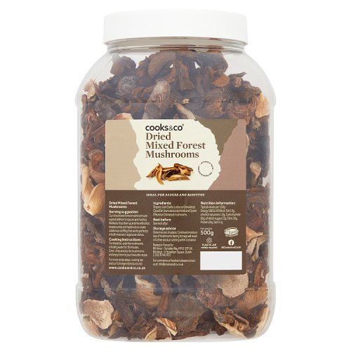 Cooks&Co Dried Mixed Forest Mushrooms 500g