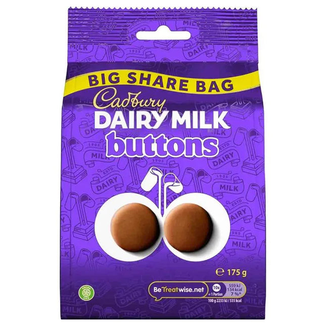 Cadbury Dairy Milk Giant Buttons 175g