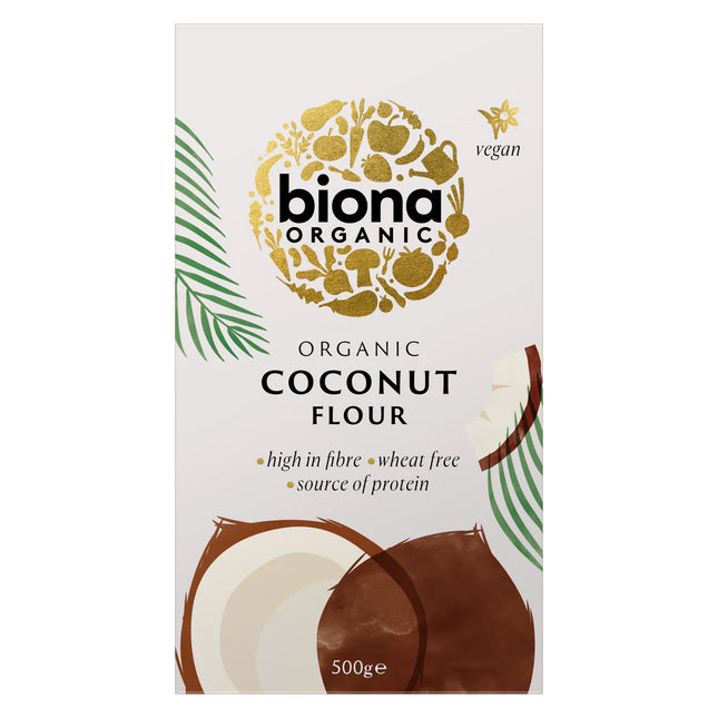 Biona Organic Coconut Flour Raw 500g