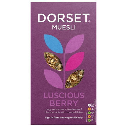 Dorset Luscious Berry Muesli 500G