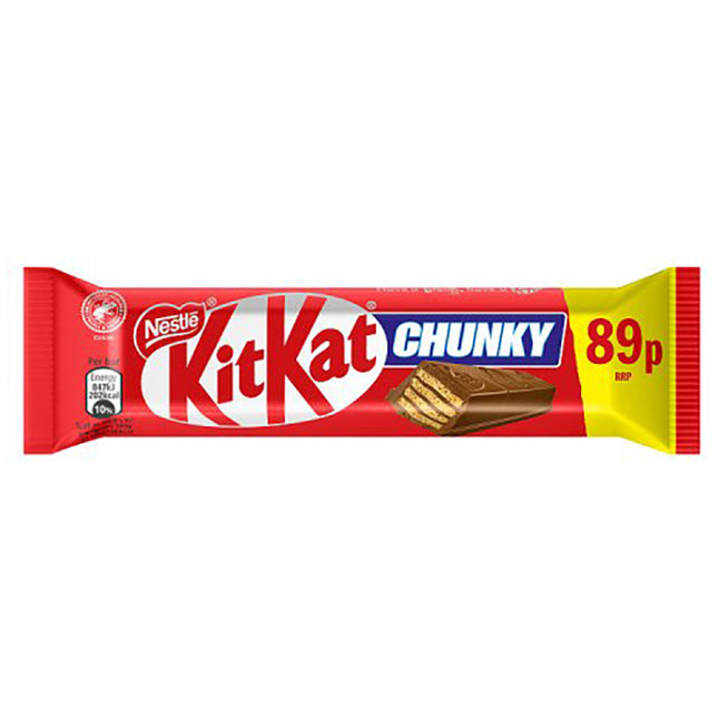 KitKat Chunky Milk PMP 89p 40g